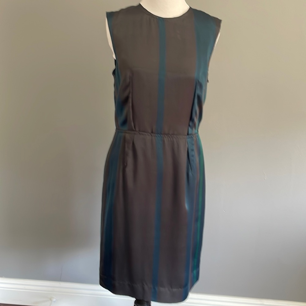 Lanvin silk dress size 40 sleeveless